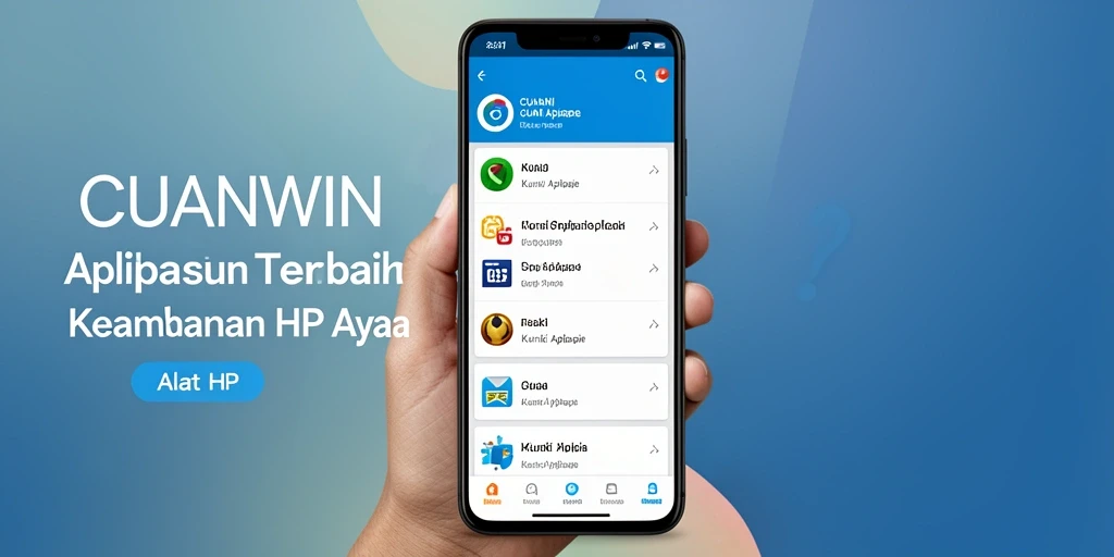 Antarmuka pengguna CUANWIN yang intuitif dan menarik.