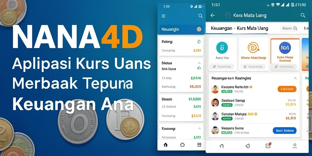 Tampilan antarmuka NANA4D yang informatif dan mudah digunakan.